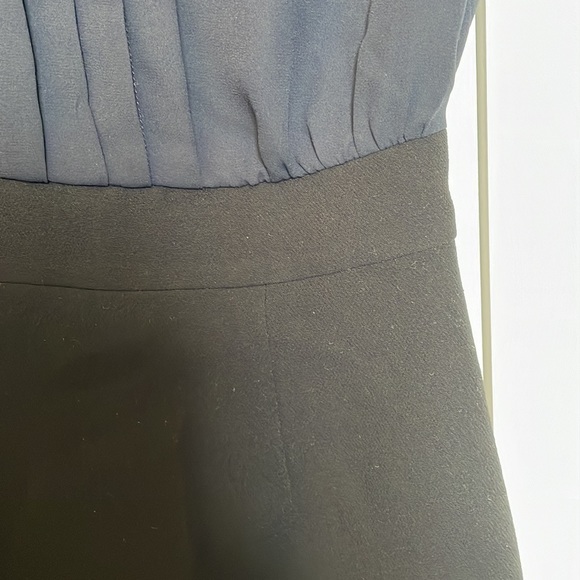 The Kooples mini dress with leather trim - Picture 4 of 5